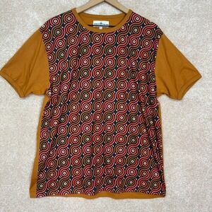 Madcap England Retro T-Shirt Mens Size XXL Short Sleeve Geometric